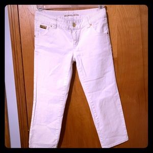 Michael Kors White Denim Capris - Size 2
